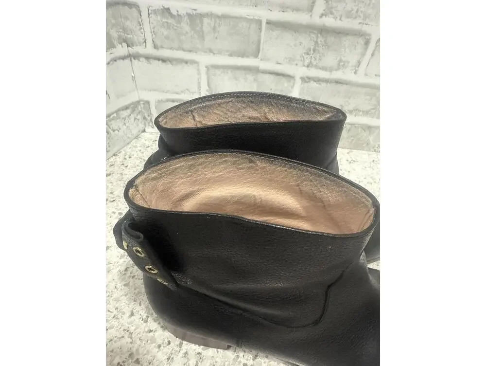 kate spade black leather